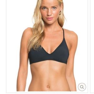 Roxy Beach Classics Athletic Triangle Swimsuit Top - Women's
